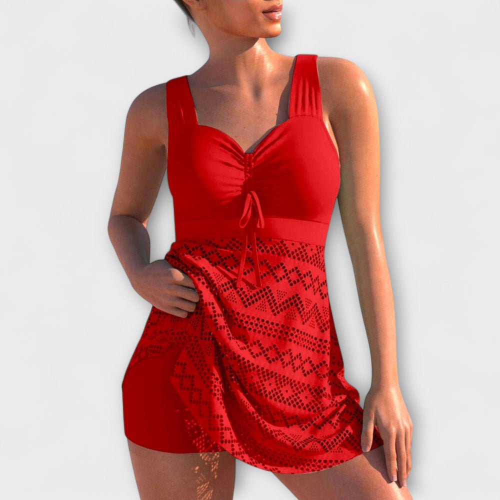 Isabella Elegant Skirted Summer Two-Piece Swimsuit