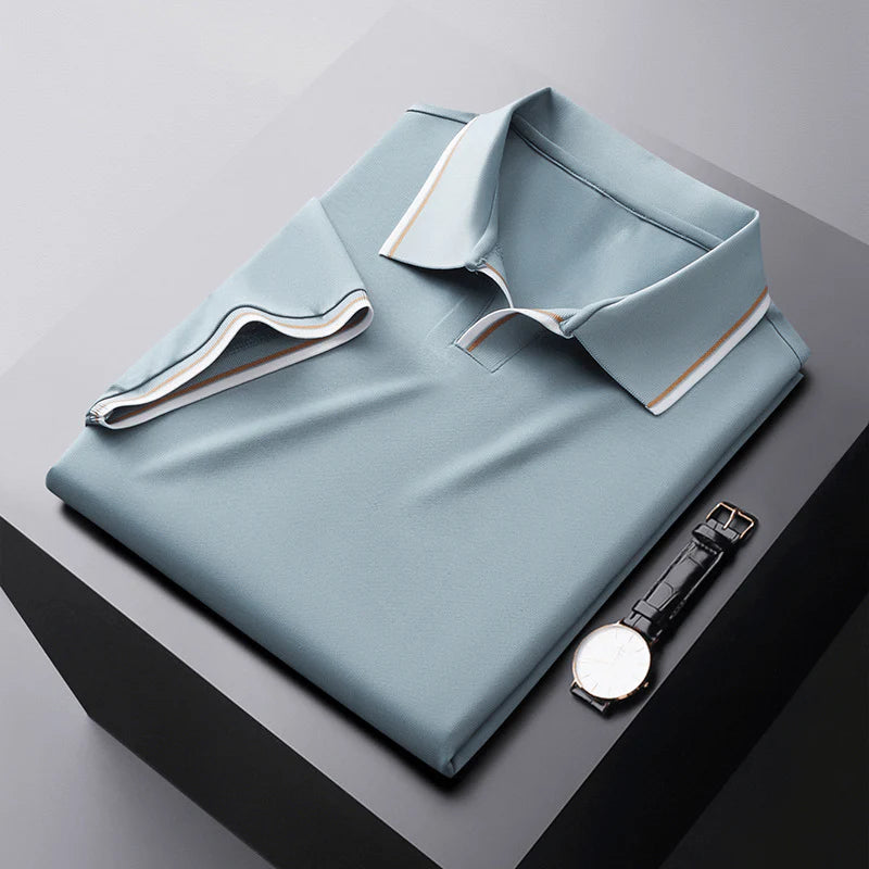 Verro Hochwertiges Seidenpoloshirt