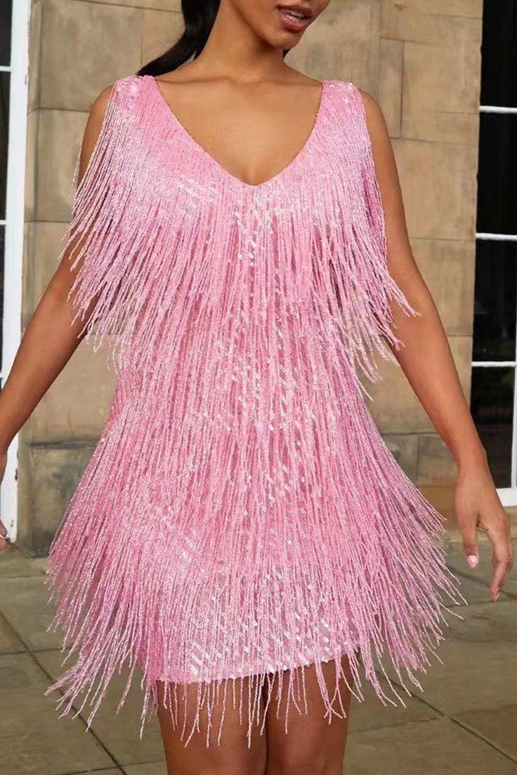 Vita Shimmer Mini Dress