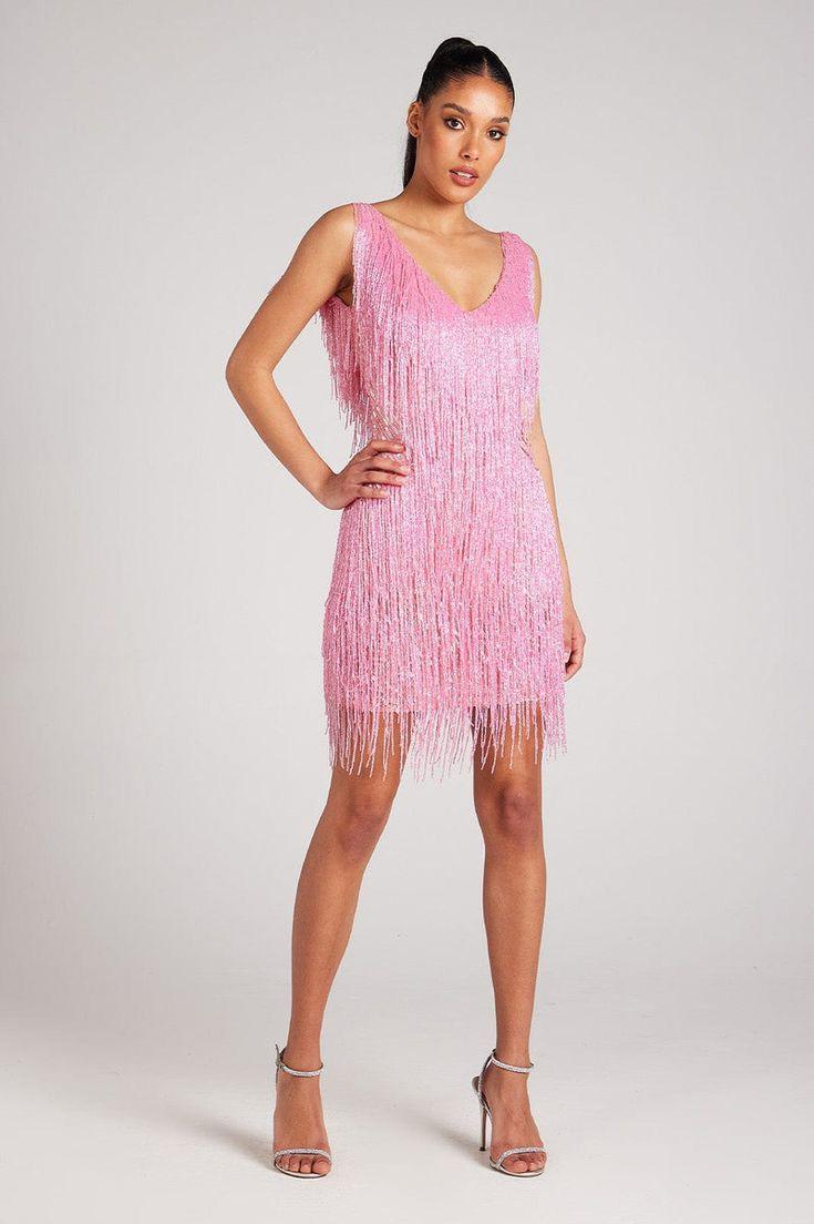 Vita Shimmer Mini Dress