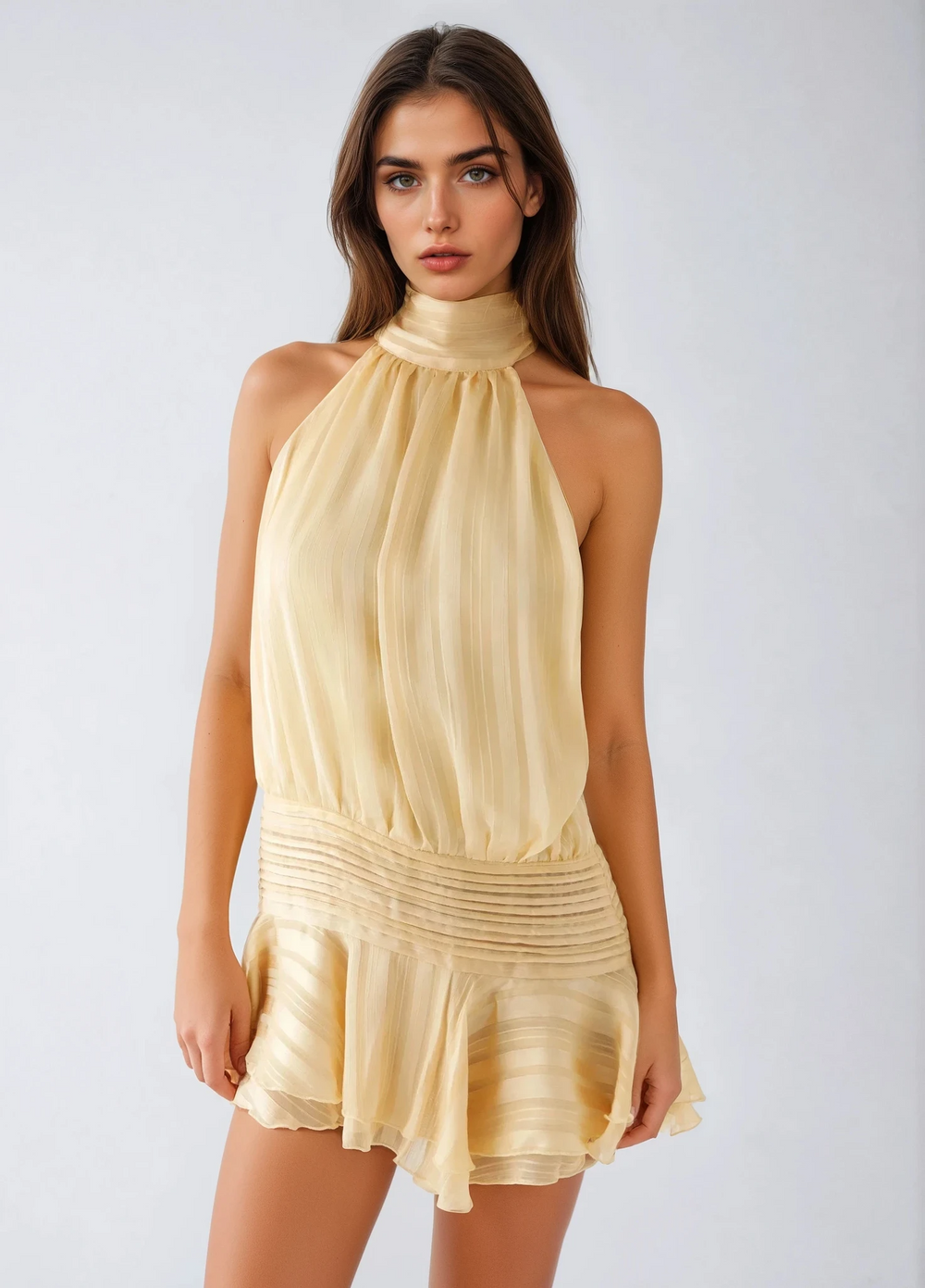 Celina Pearl Evening Dress