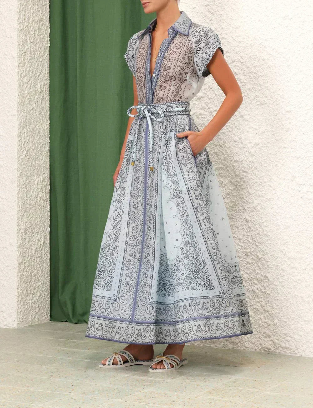 Celeste Printed Dress