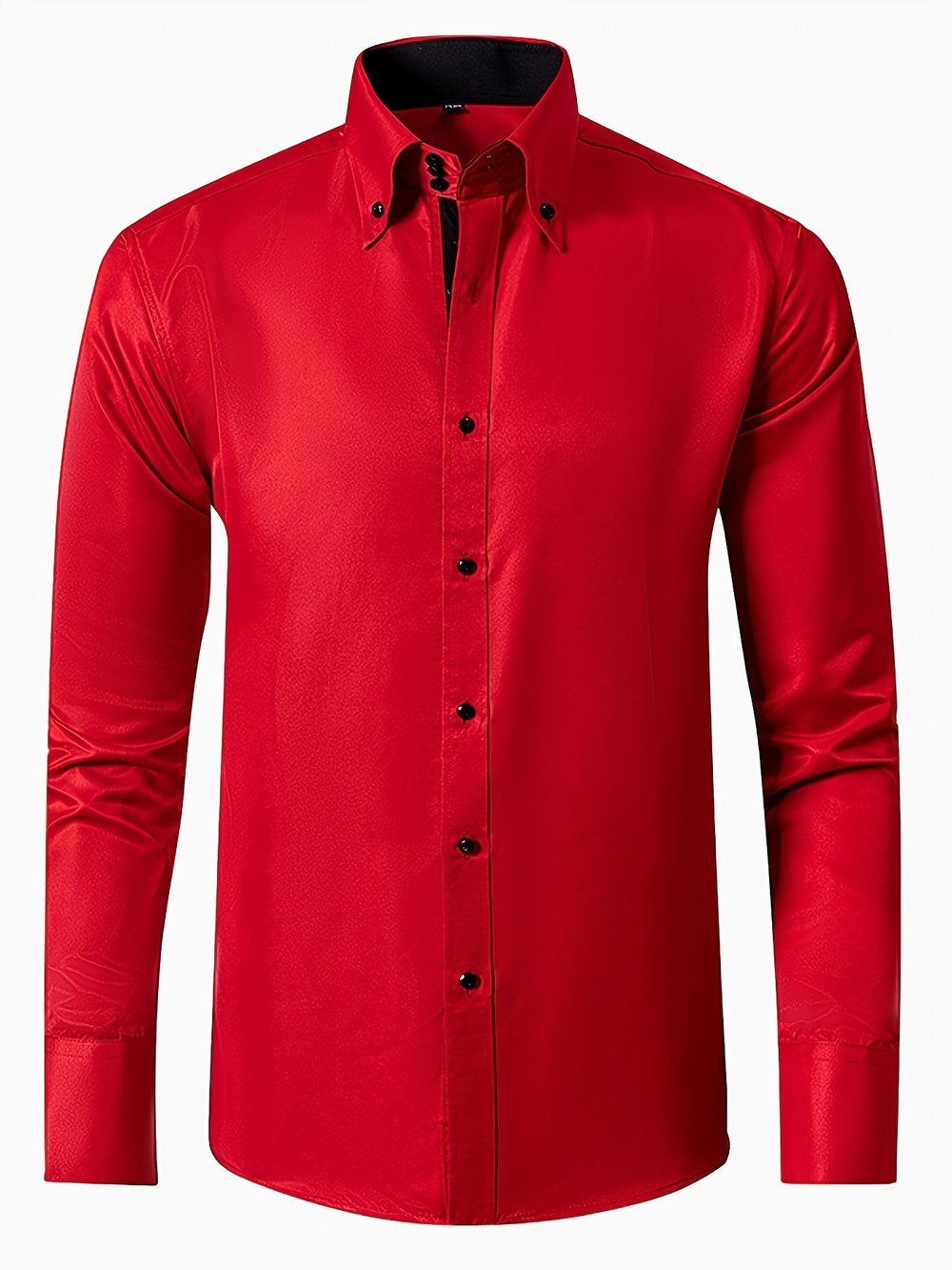 Liam Solid Long-Sleeve Shirt