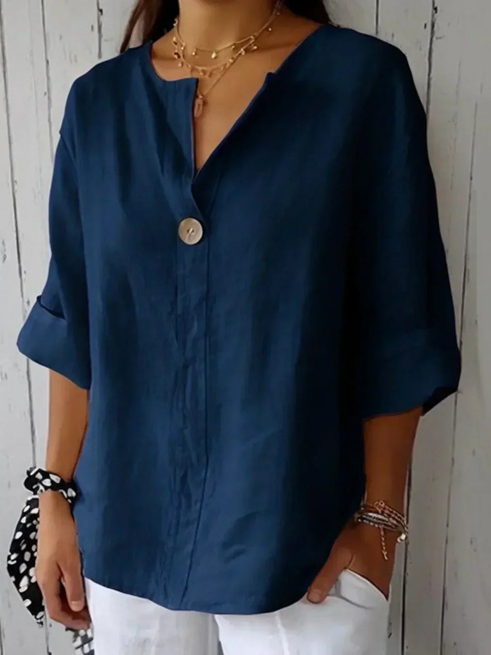 Oriana Timeless Neckline Top