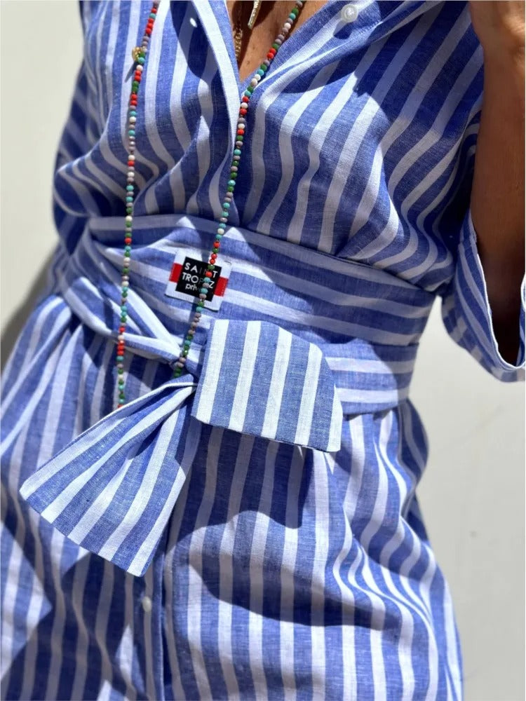 Géraldine Lightweight Striped Dress