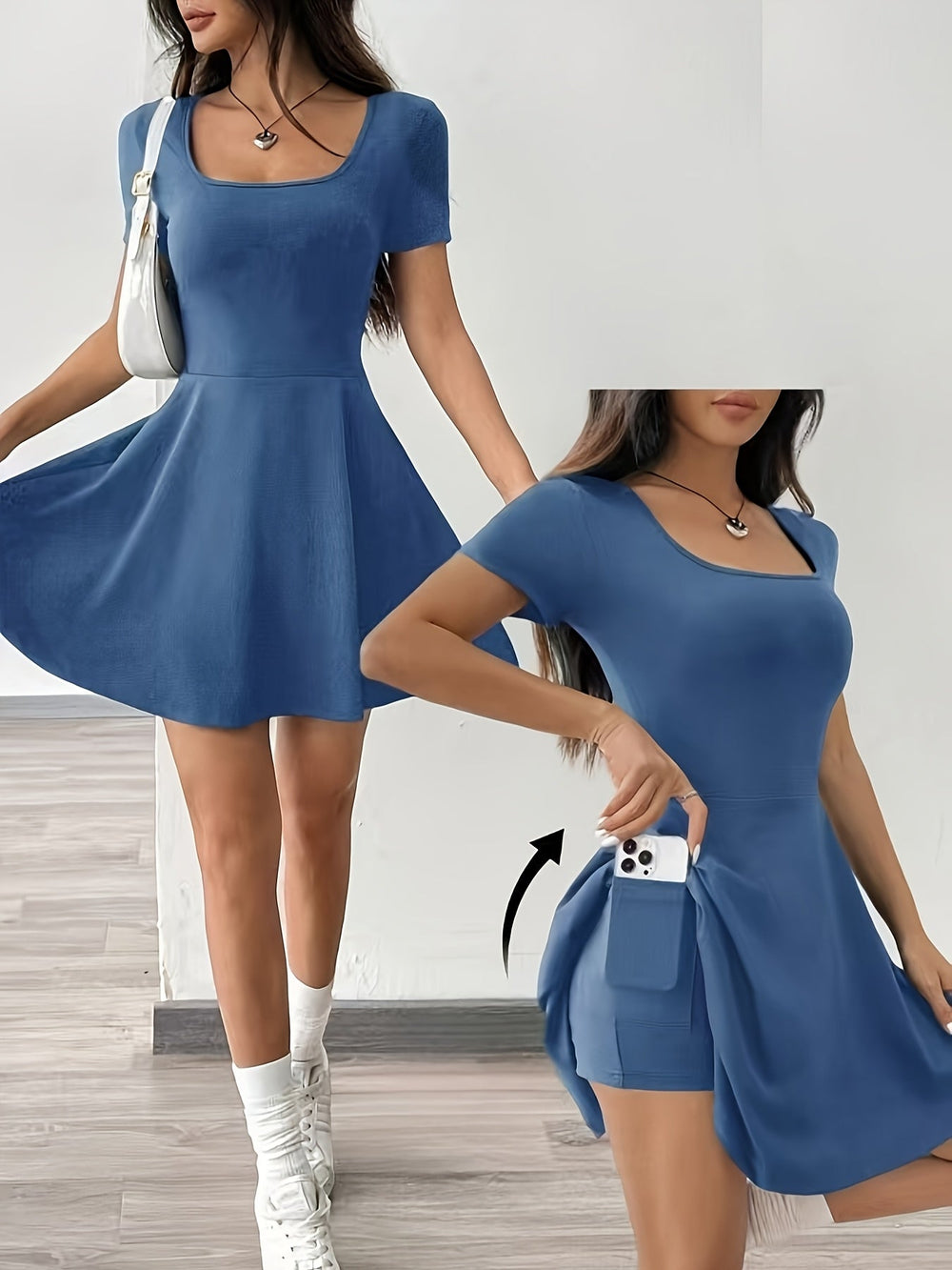Sculpt Bandeau Mini Dress