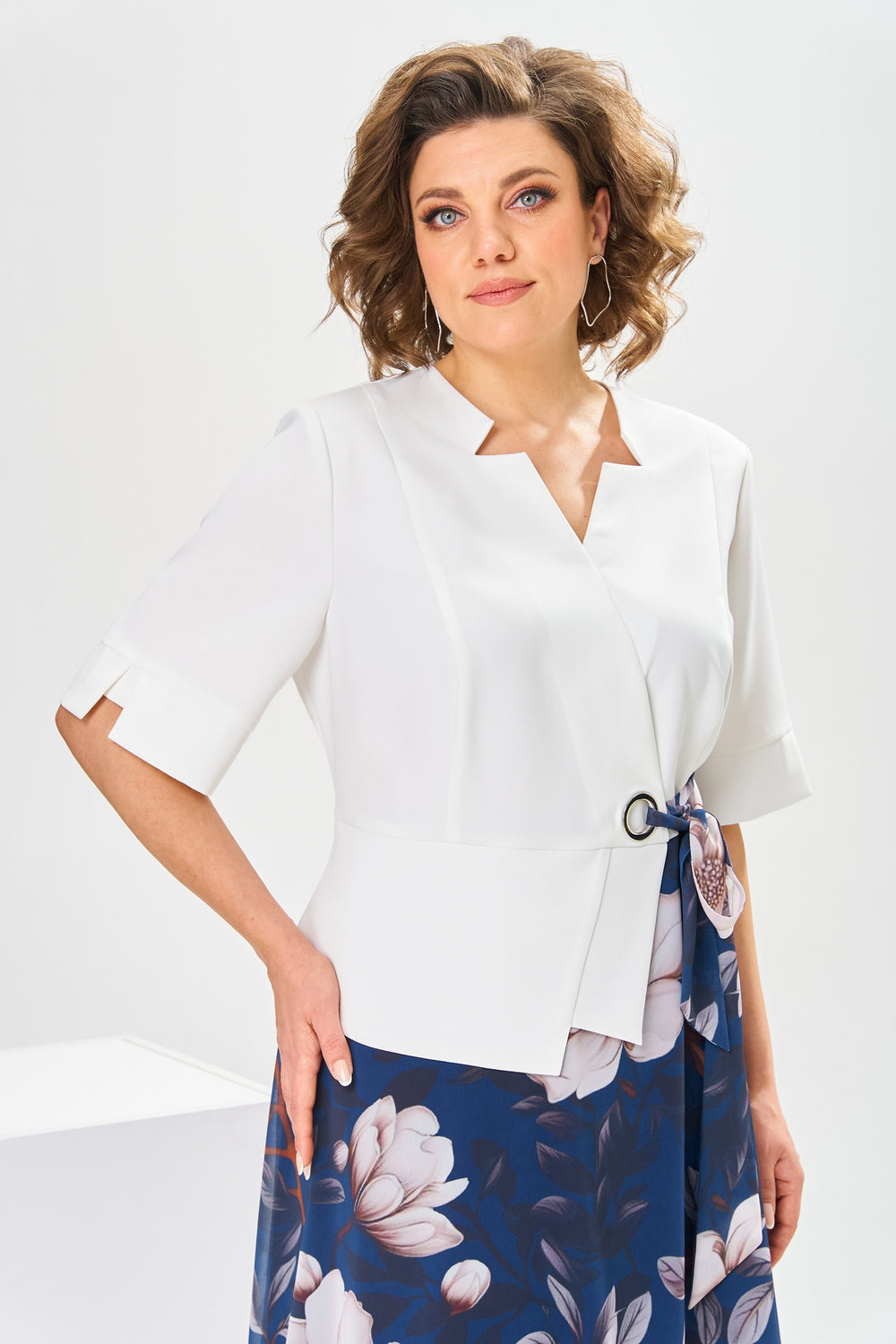 Logan Cotton-Silk Everyday Dress