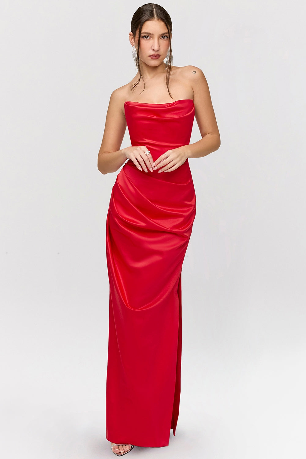 Pariel Strapless Maxi Dress