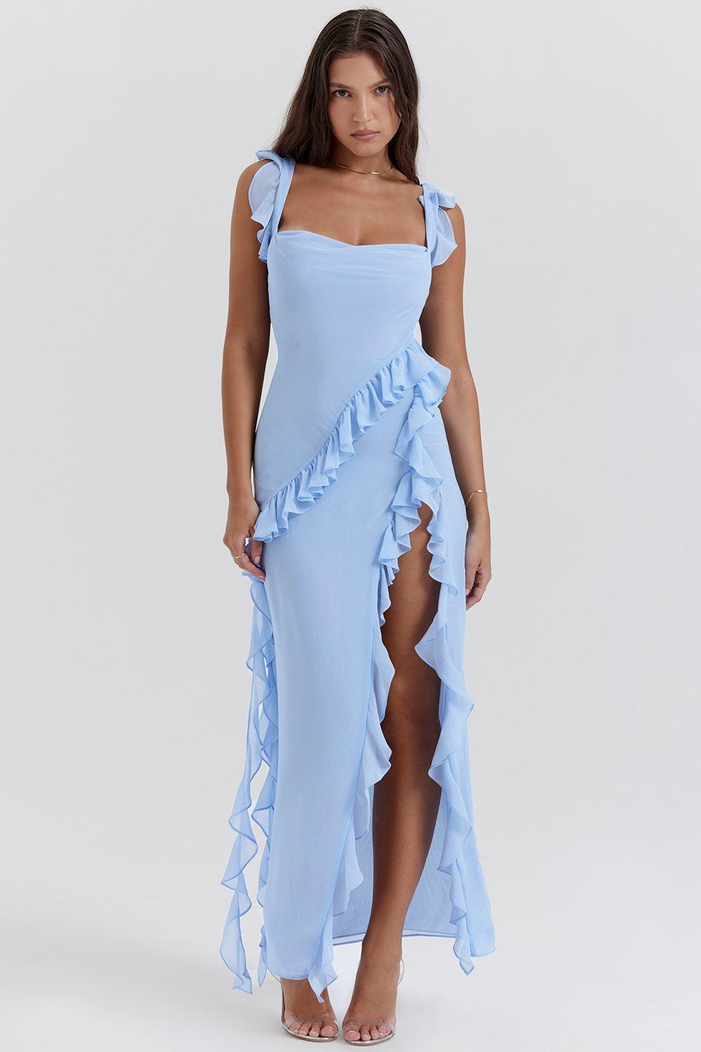 Venara High-Slit Dress