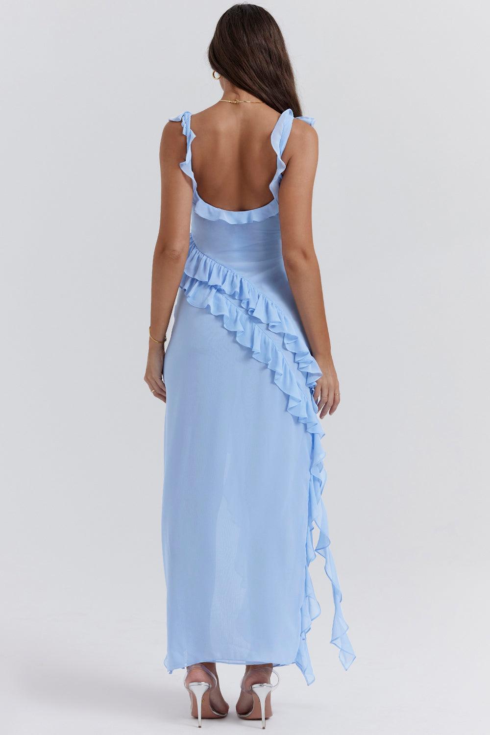 Venara High-Slit Dress