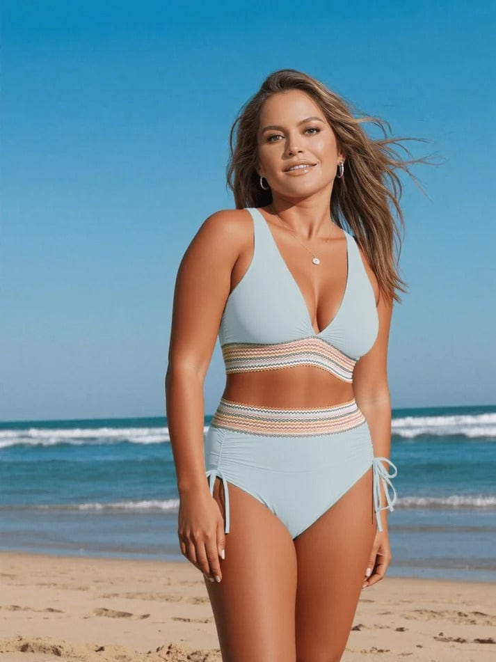 Rayne High-Waisted Bikini for Timeless Style