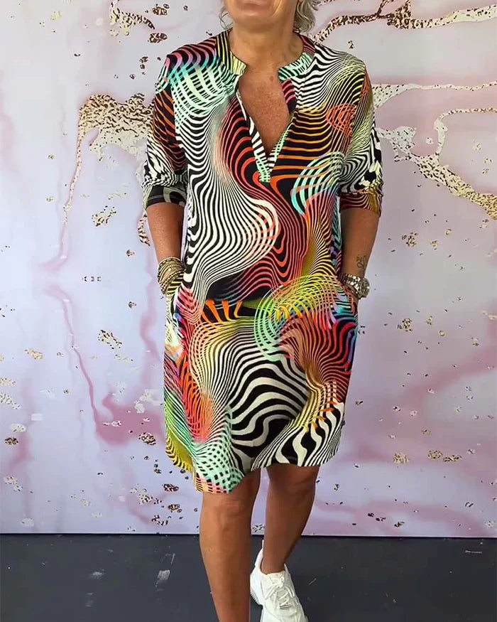 Sanne Colorful Dress