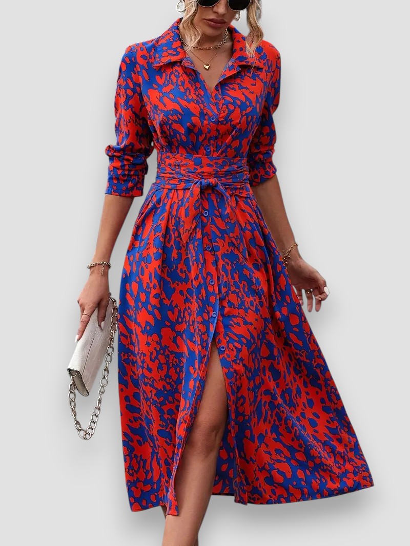 Francesca V-Neck Dress