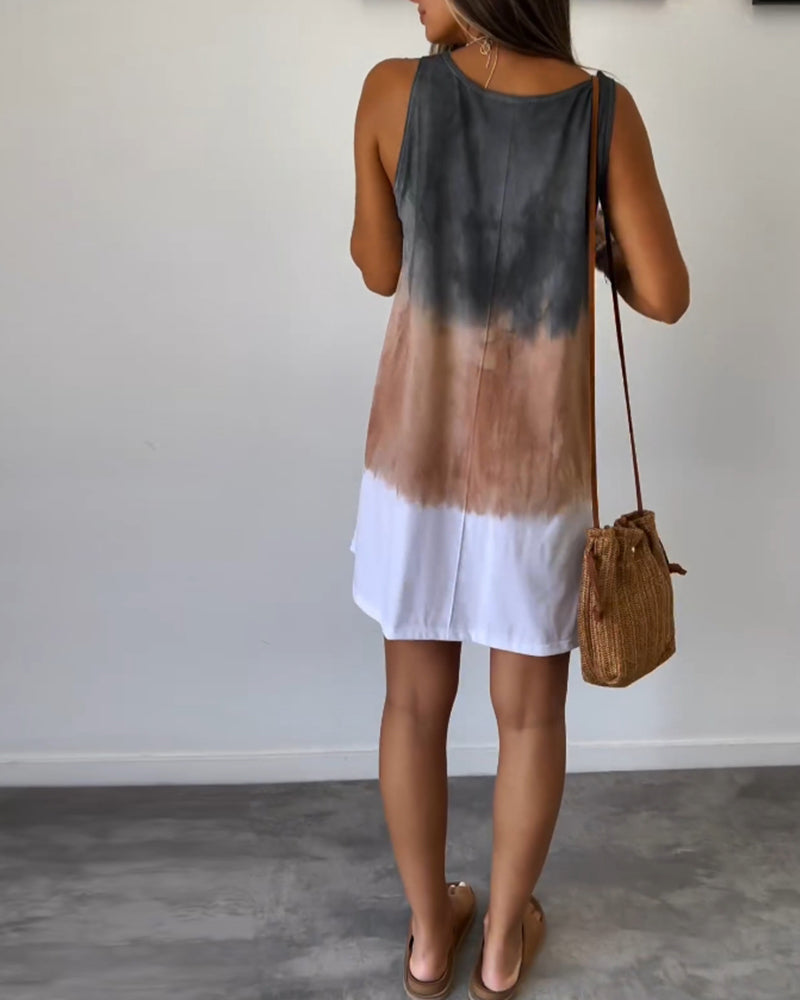 Rosalie Sleeveless Luxury Casual Dress