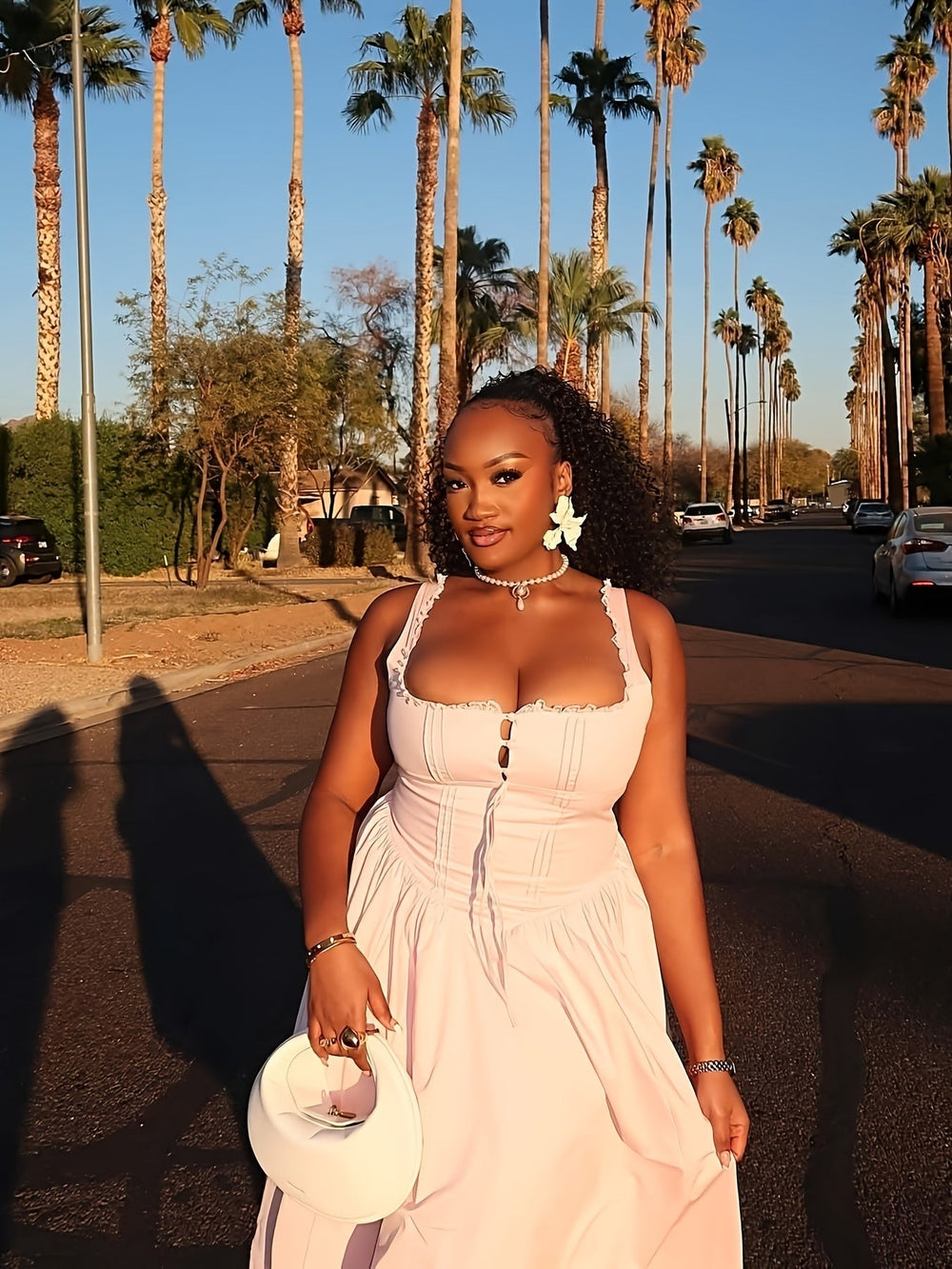 Celeste Strapless Fit-and-Flare Dress