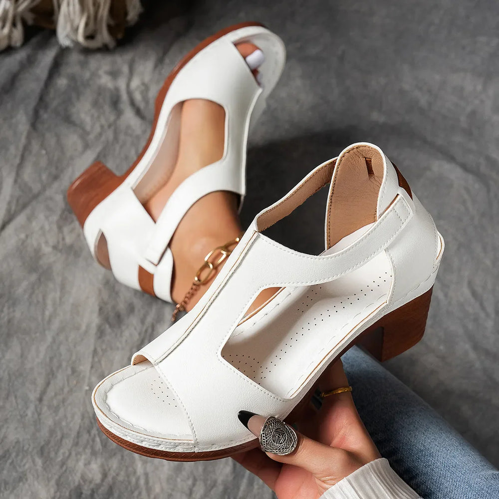 Pennylane Orthopedic Block-Heel Sandal