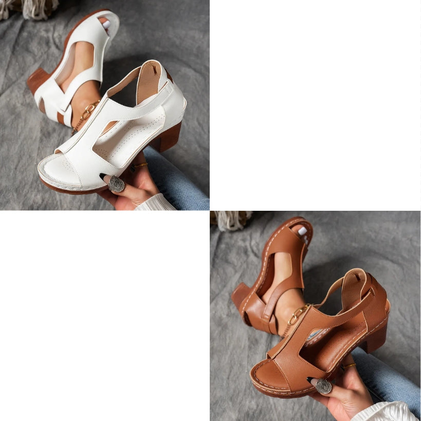 Pennylane Orthopedic Block-Heel Sandal