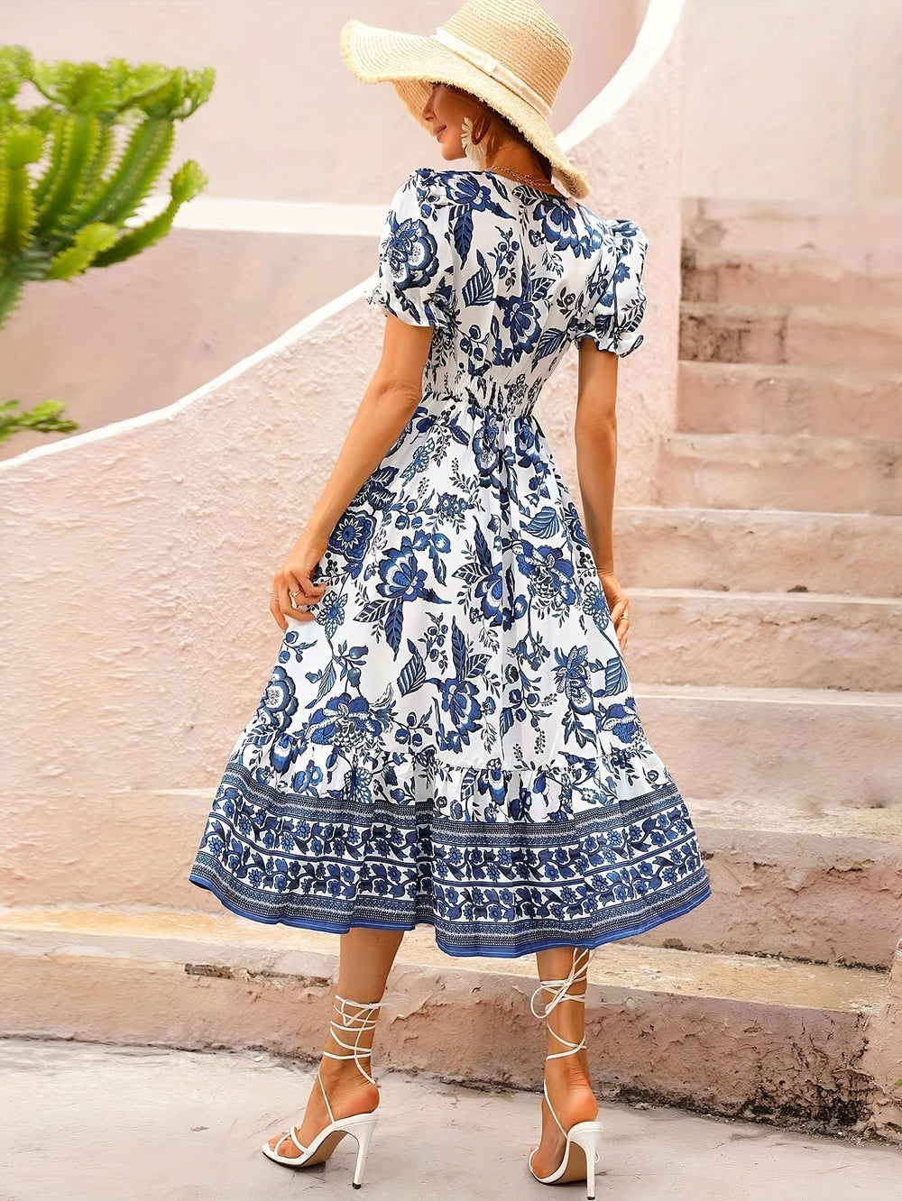 Avalee Beautiful A-Line Floral Midi Dress Collection