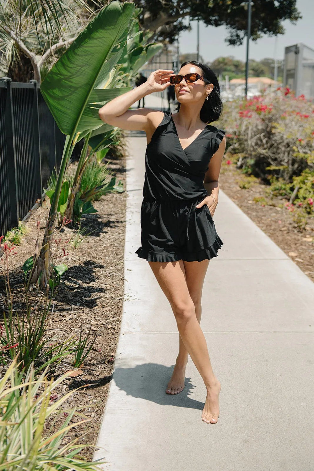 Ayah Chic Coordinated Swimsuit Set