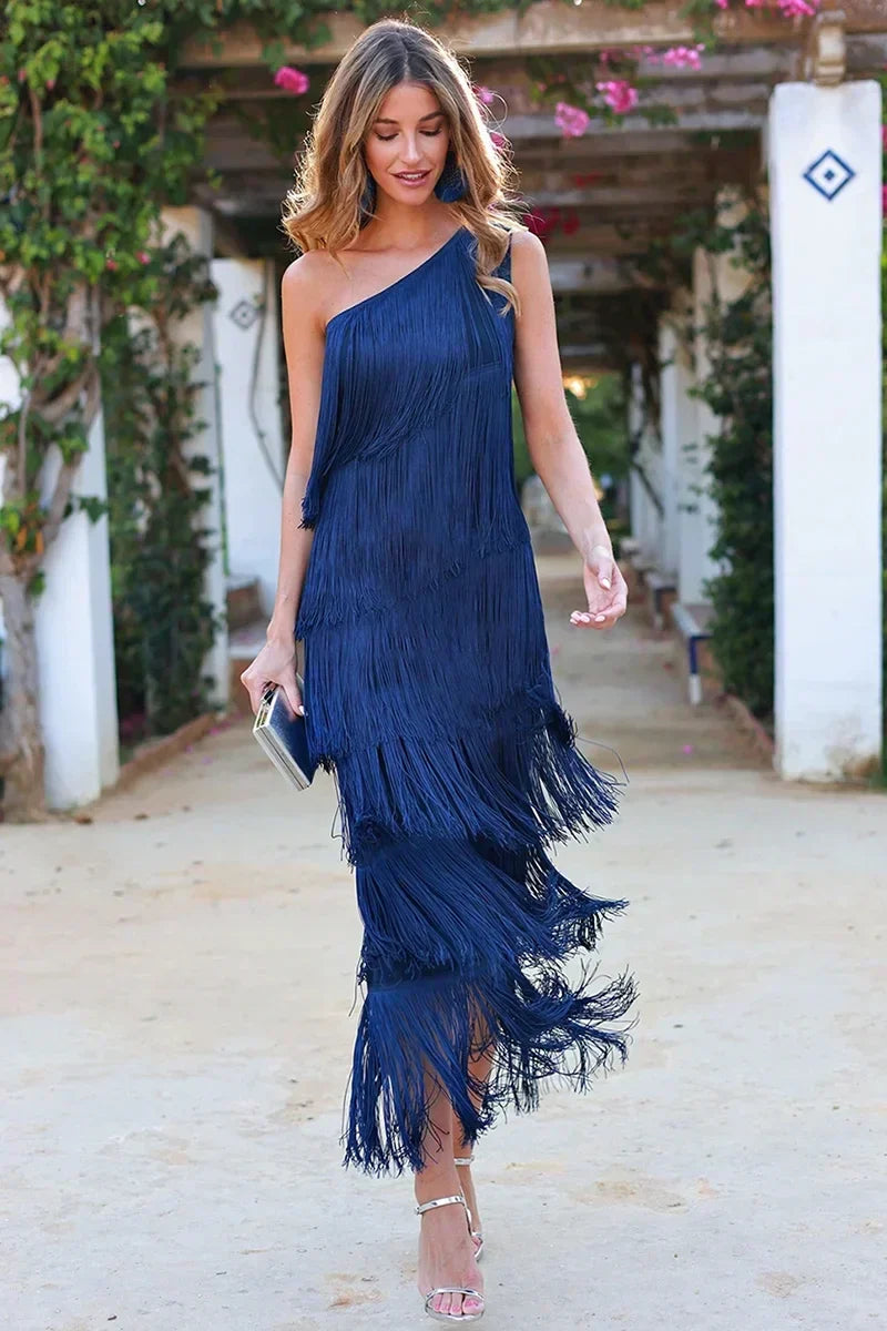 Anne One-Shoulder Dress