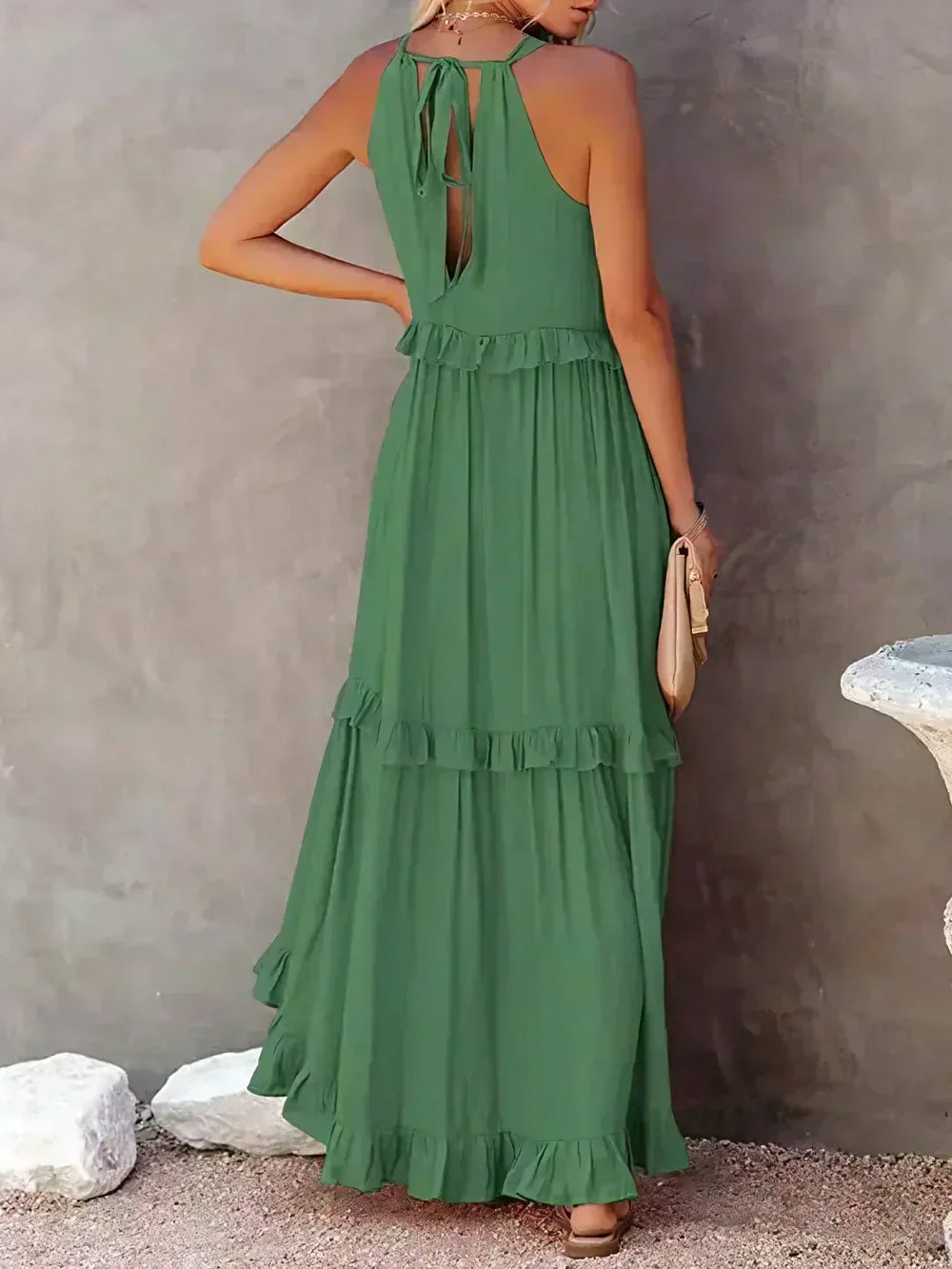 Sarah Maxi Dress Halter