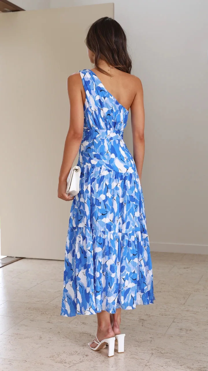 Vanessa Off-Shoulder Floral Midi Dress