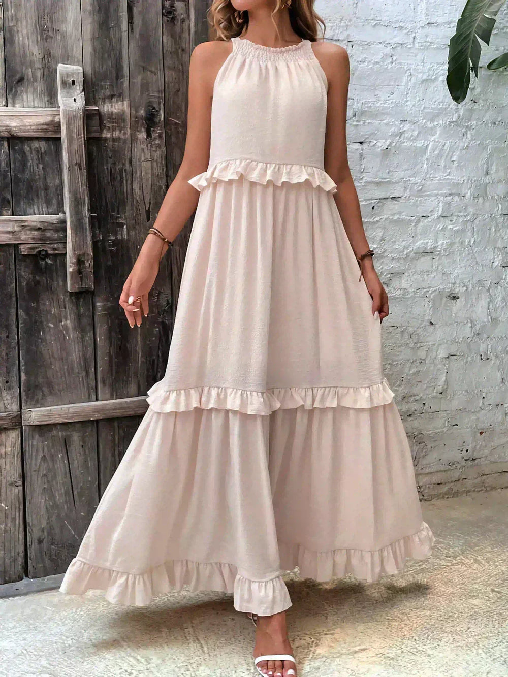 Sarah Maxi Dress Halter
