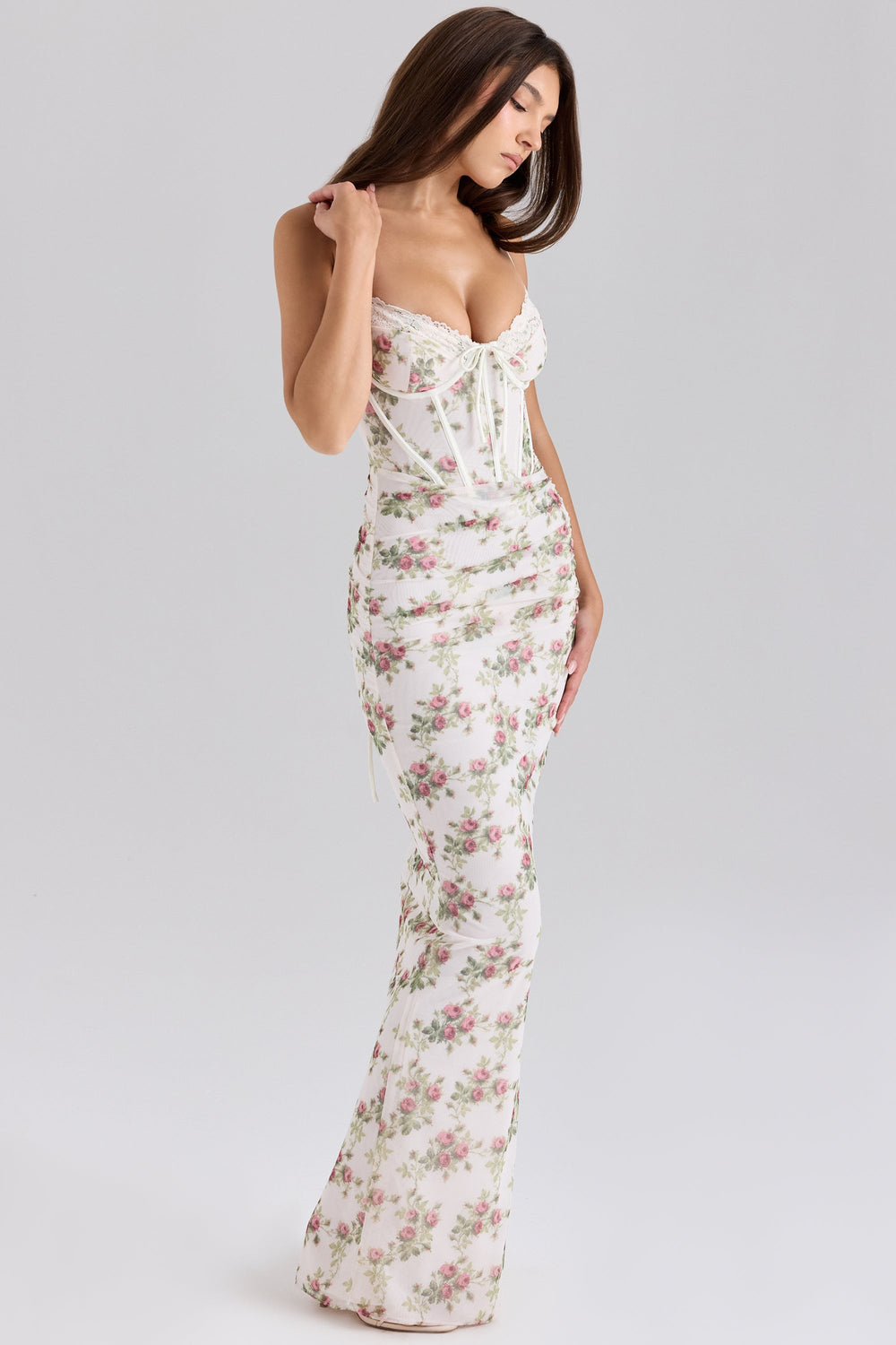 Gavriella Floral Maxi Dress
