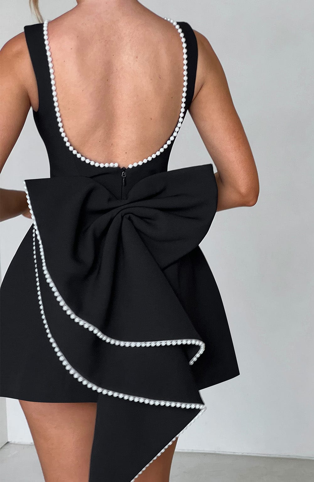 Gliona Pearl-Detail Dress