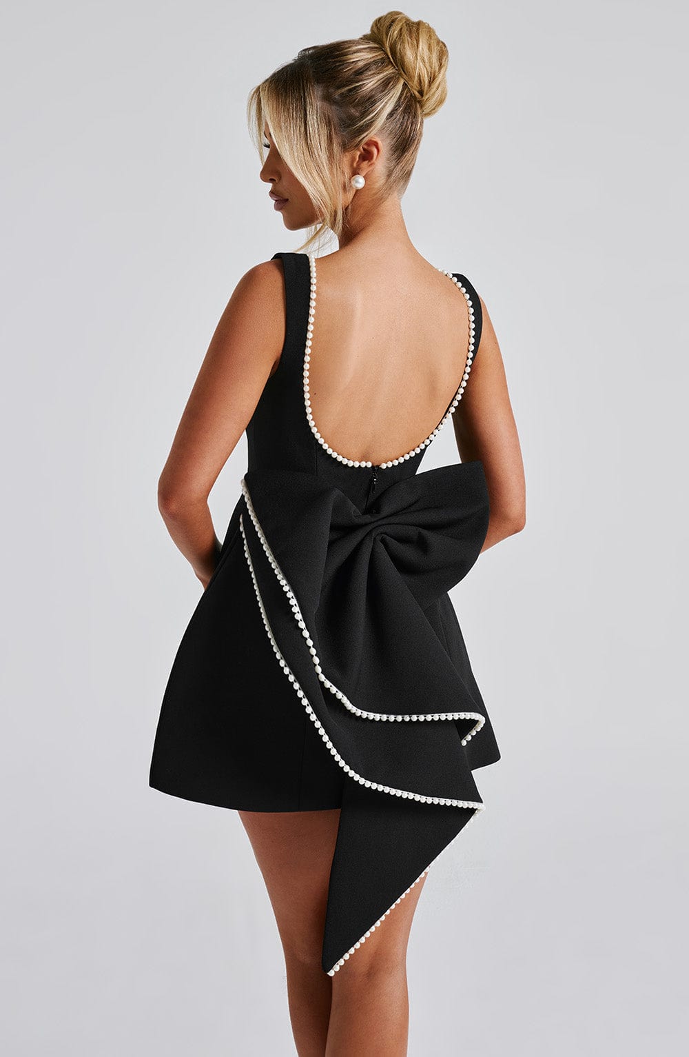 Gliona Pearl-Detail Dress