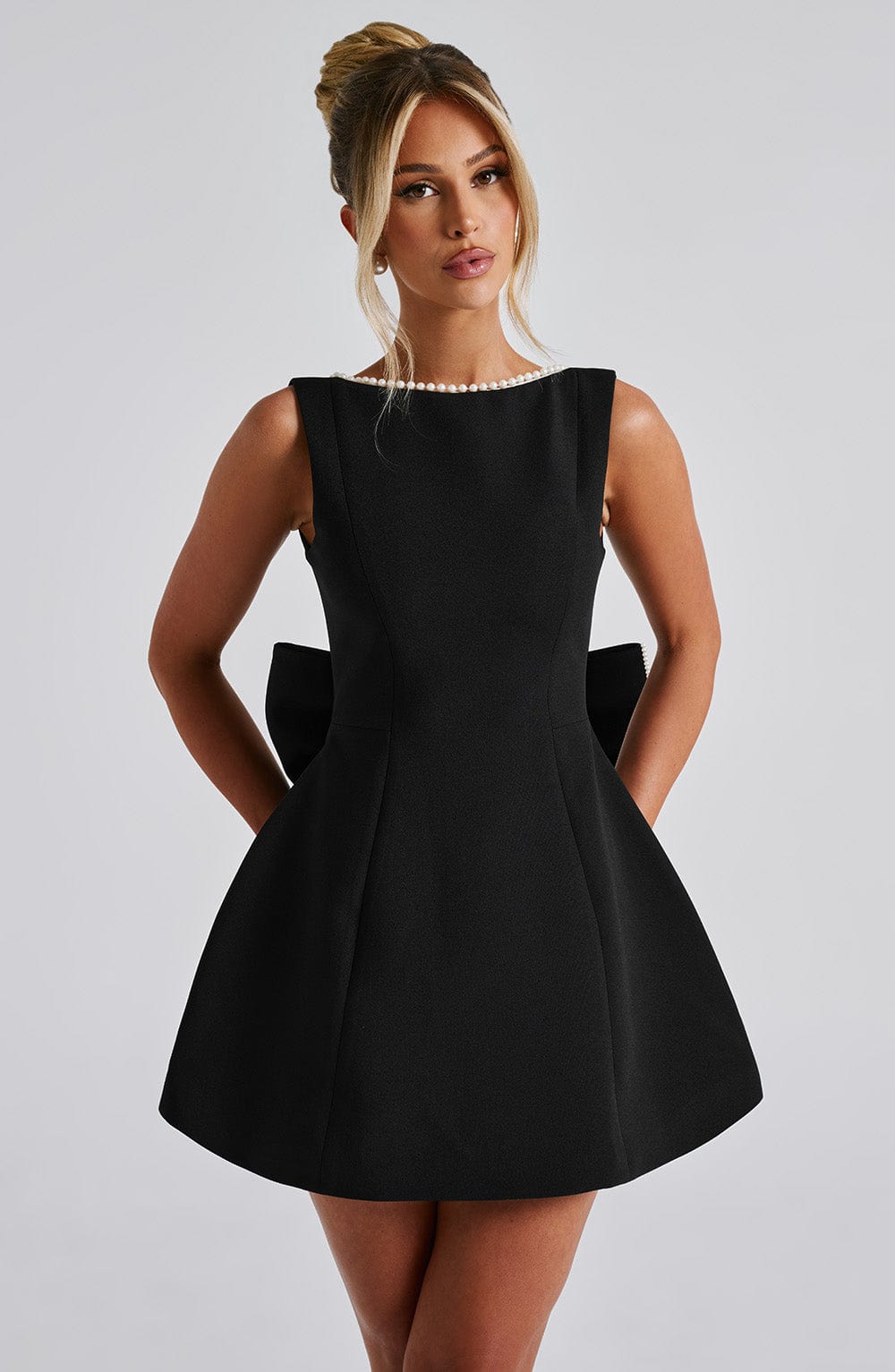 Gliona Pearl-Detail Dress