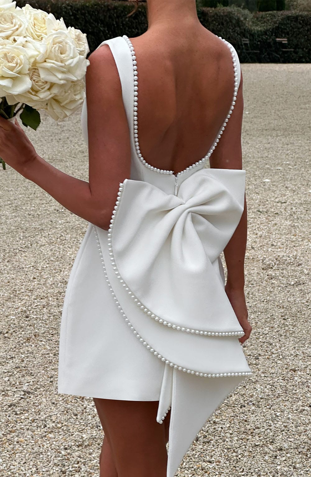 Gliona Pearl-Detail Dress