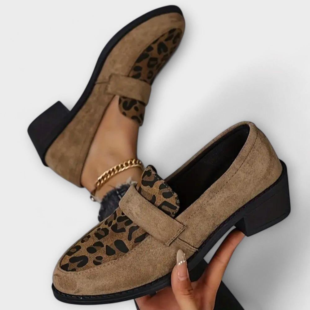 Liorin Leopard Print High Heel