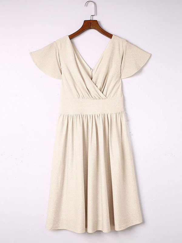 Elegantes V-Neck Dress