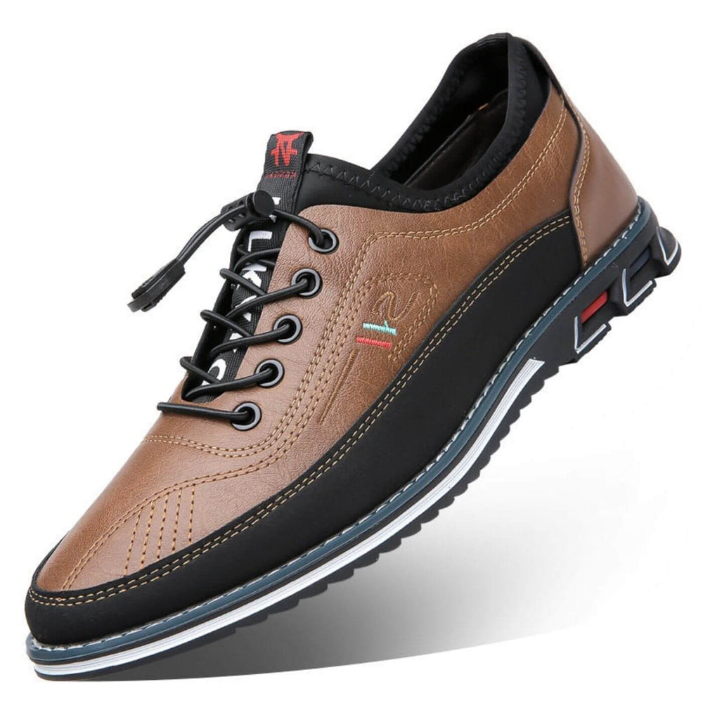 Stefan Orthopedic Flexible Rubber Sole Walking Shoes