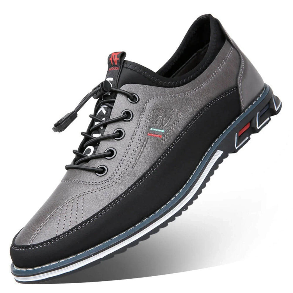 Stefan Orthopedic Flexible Rubber Sole Walking Shoes