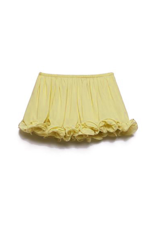 Romantic Drama Ruffle Shorts