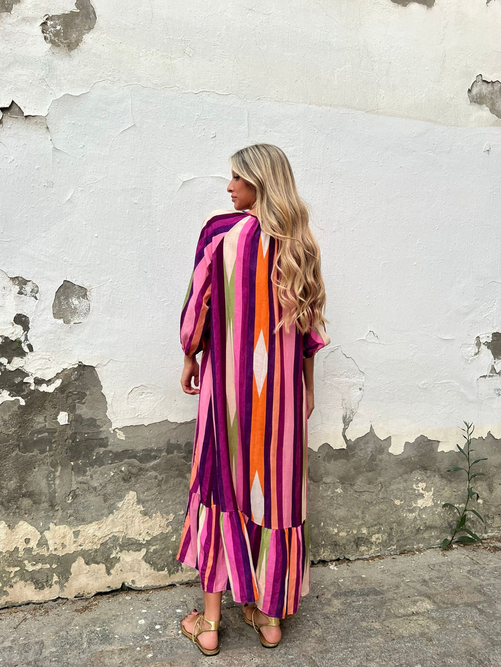 Lunara Pinkes Mykonos Dress