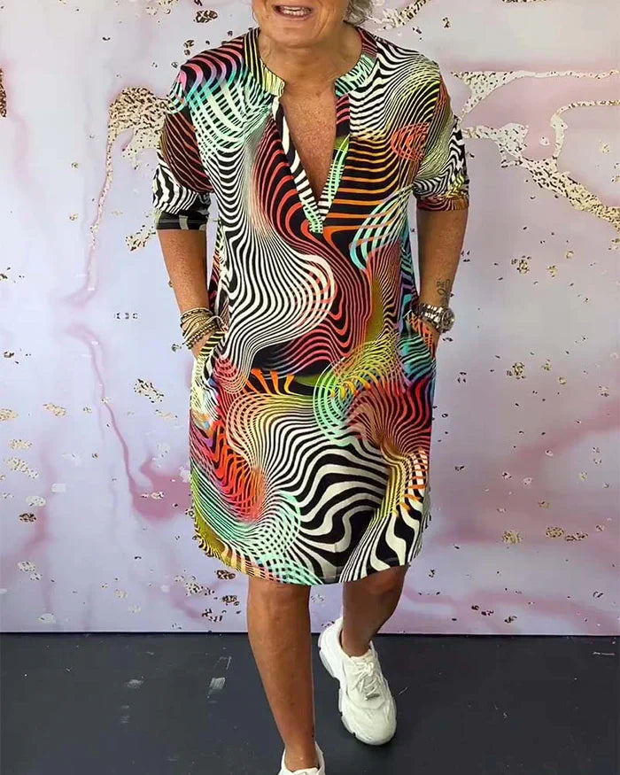 Sanne Colorful Dress