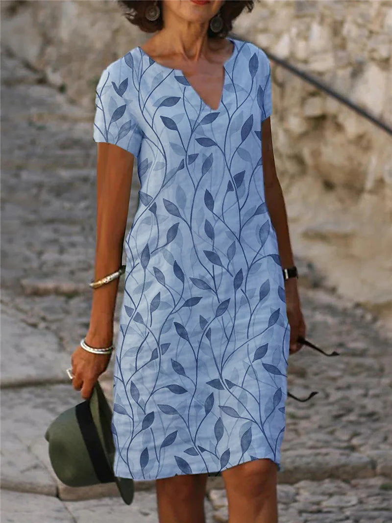 Josette Mini V-Neck Dress
