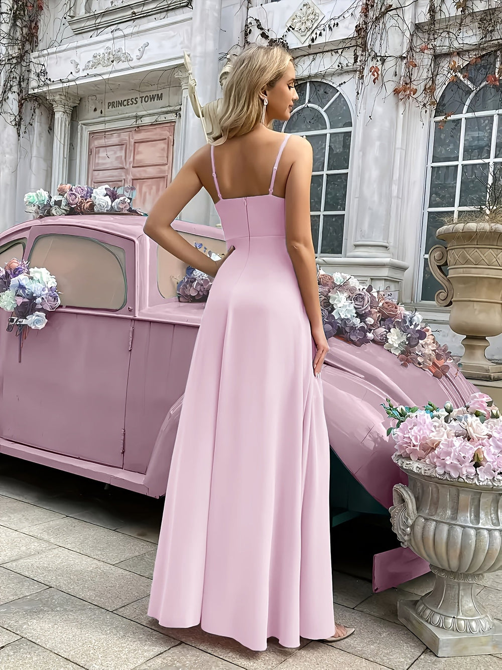 Isla One-Shoulder Ruched Dress