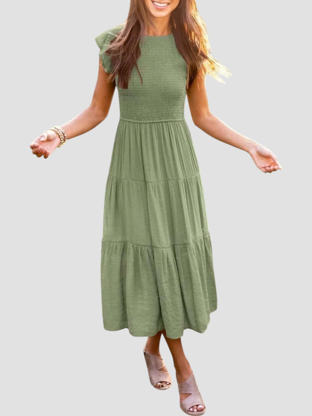 Verena Ruffle Dress