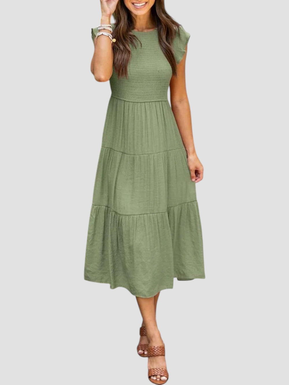 Verena Ruffle Dress
