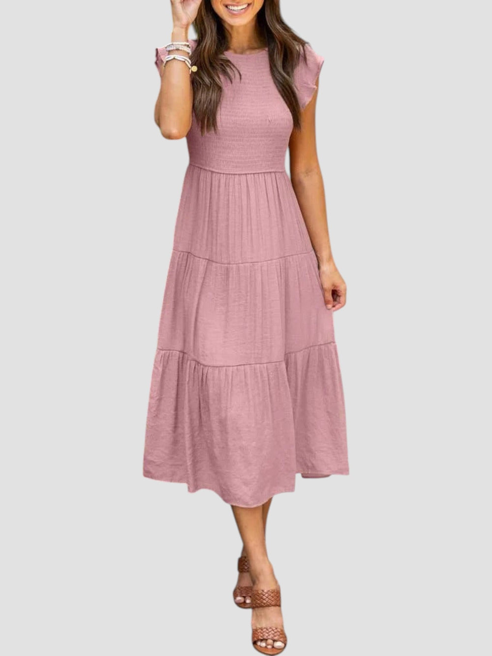 Verena Ruffle Dress