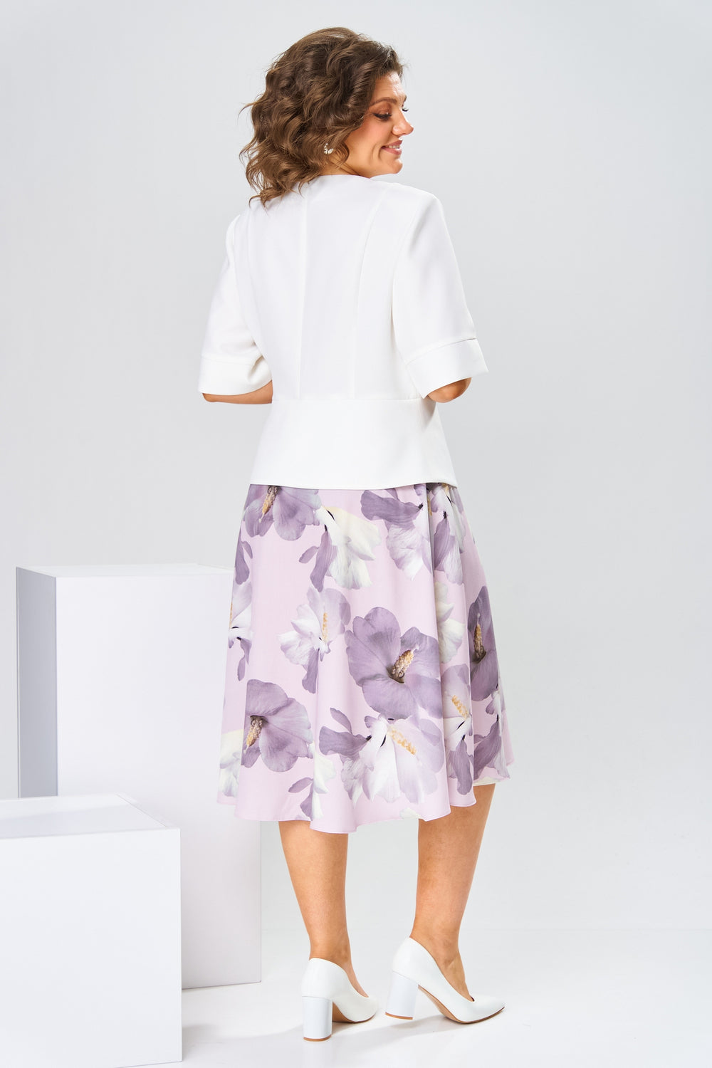 Logan Cotton-Silk Everyday Dress