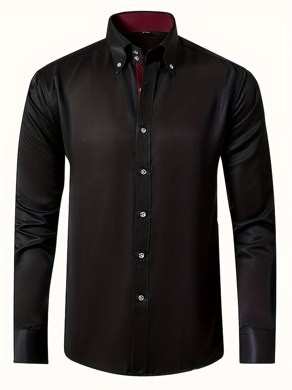 Liam Solid Long-Sleeve Shirt