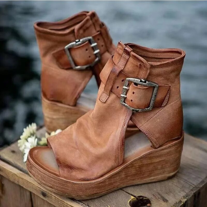Veriina Chic Casual Wedge Sandal