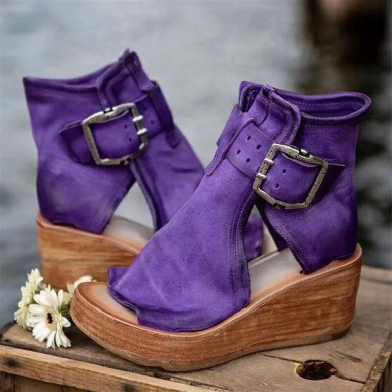 Veriina Chic Casual Wedge Sandal