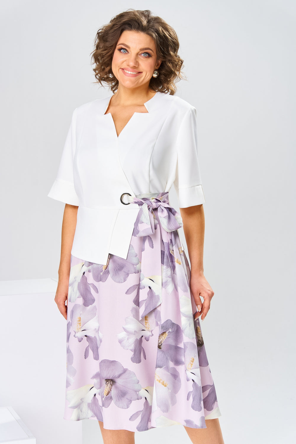 Logan Cotton-Silk Everyday Dress