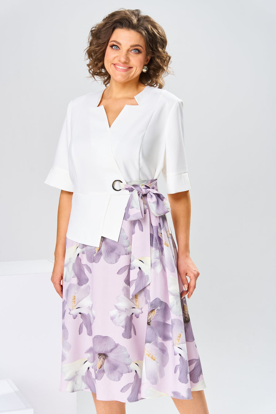 Logan Cotton-Silk Everyday Dress